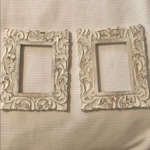 Two picture frames